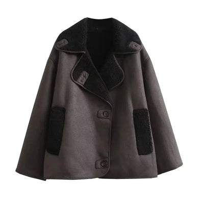 Clara | Elegante Kunstlederjacke für Damen Herbst