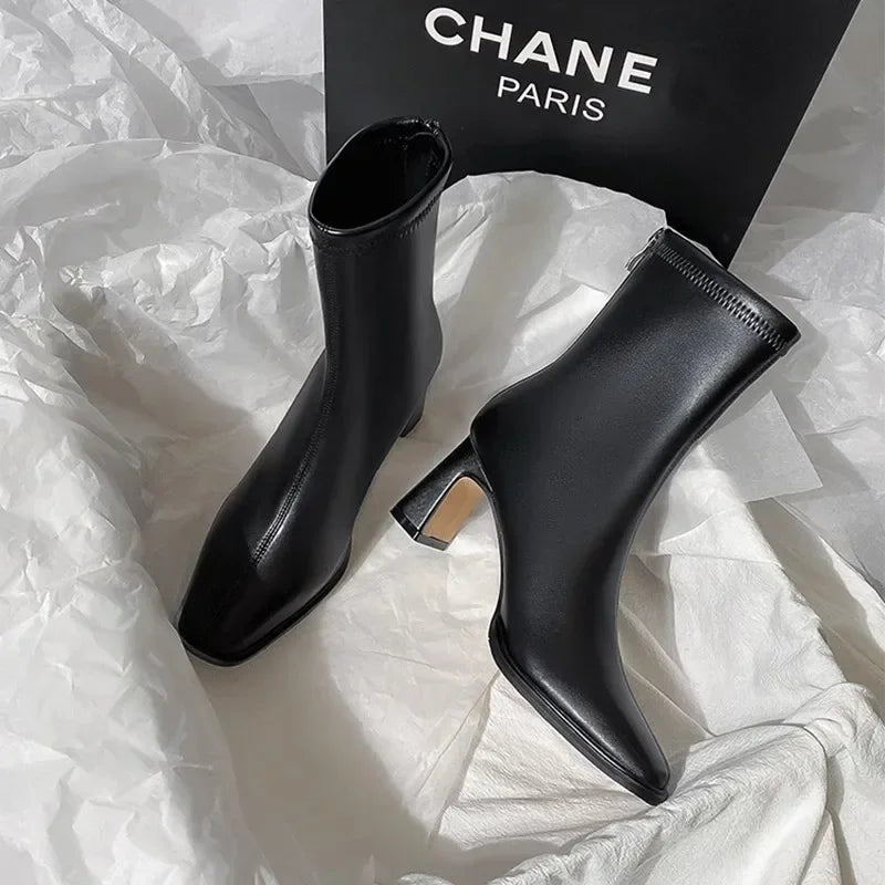 Clara | Elegante Stiefeletten für Damen Herbst Winter
