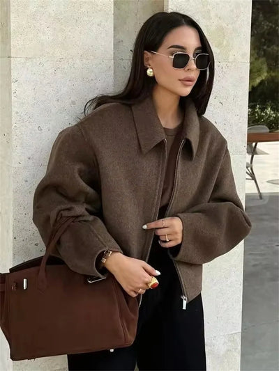 Clara | Elegante Wolljacke für Damen Herbst