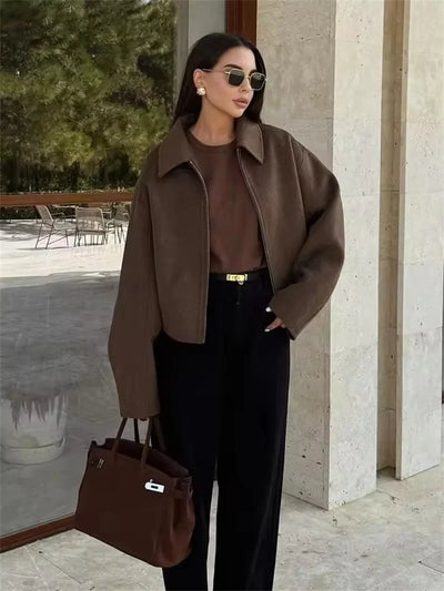 Clara | Elegante Wolljacke für Damen Herbst