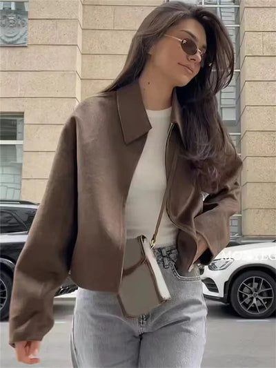 Clara | Elegante Wolljacke für Damen Herbst