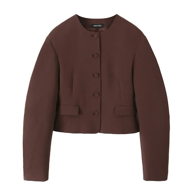 Clara | Eleganter Blazer Damen Beige für Herbst
