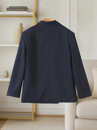 Clara | Eleganter Blazer für Damen Herbst mit Schulterpolstern 5