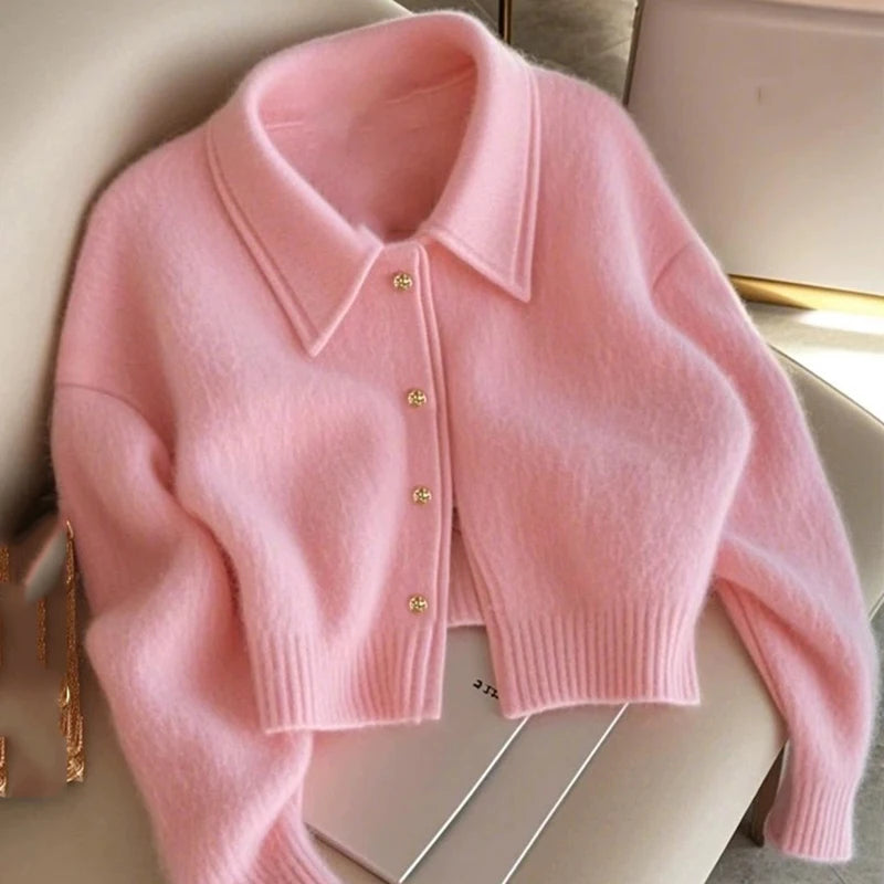 Clara | Eleganter Damenpullover aus Wolle für Winter