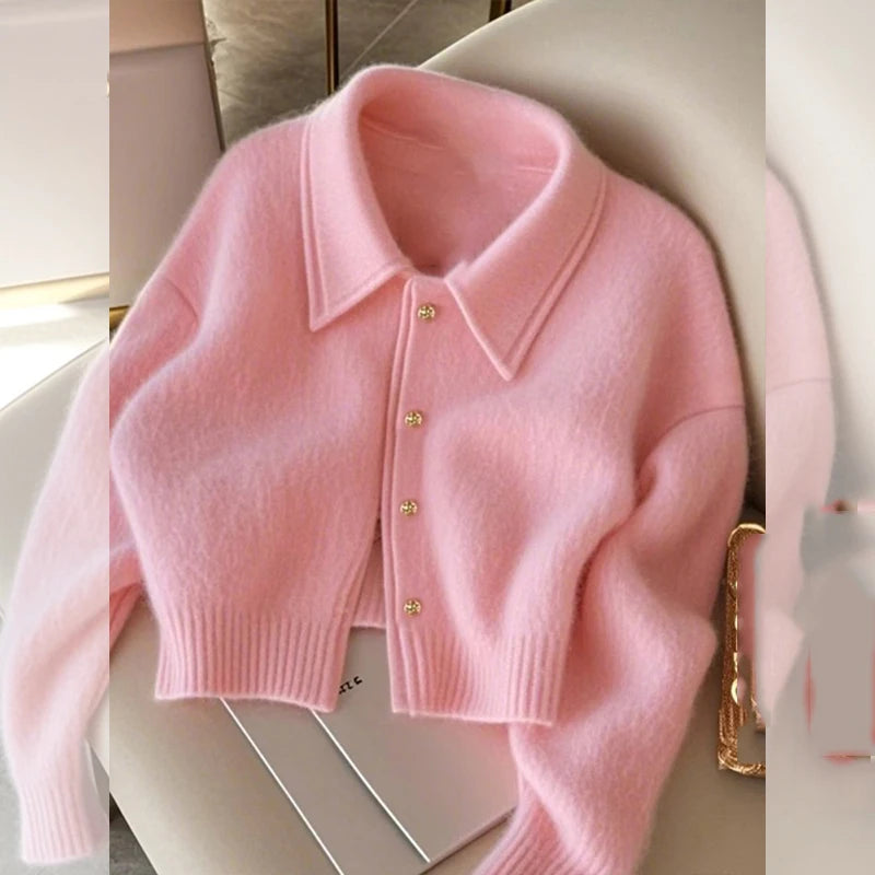 Clara | Eleganter Damenpullover aus Wolle für Winter