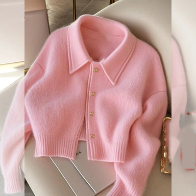 Clara | Eleganter Damenpullover aus Wolle für Winter