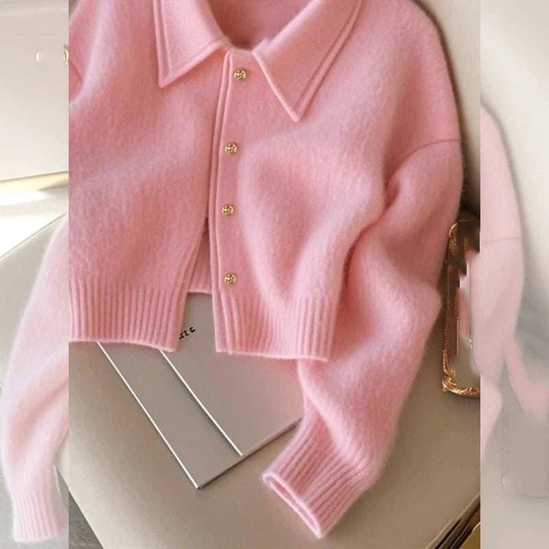 Clara | Eleganter Damenpullover aus Wolle für Winter