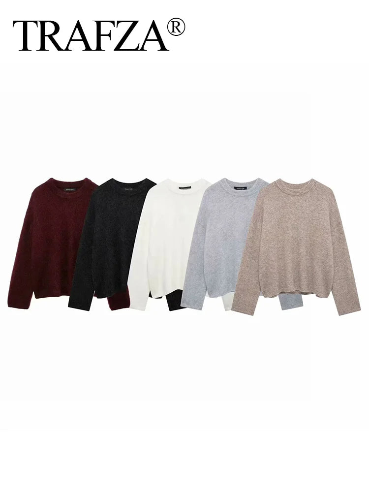 Clara | Eleganter Damenpullover aus weicher Wolle Herbst