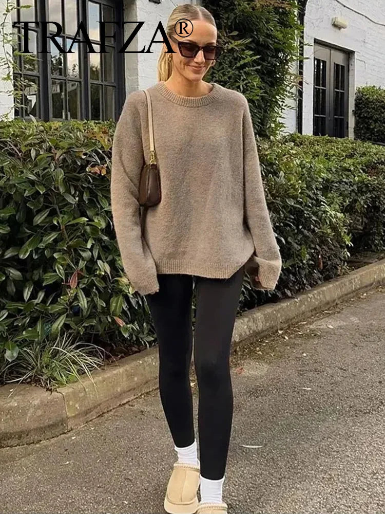 Clara | Eleganter Damenpullover aus weicher Wolle Herbst