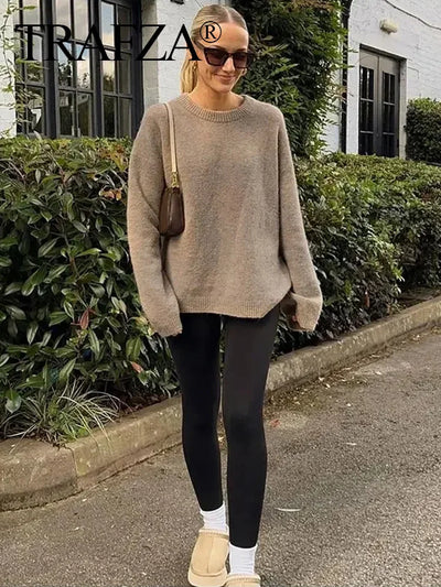 Clara | Eleganter Damenpullover aus weicher Wolle Herbst