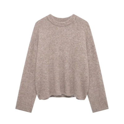 Clara | Eleganter Damenpullover aus weicher Wolle Herbst