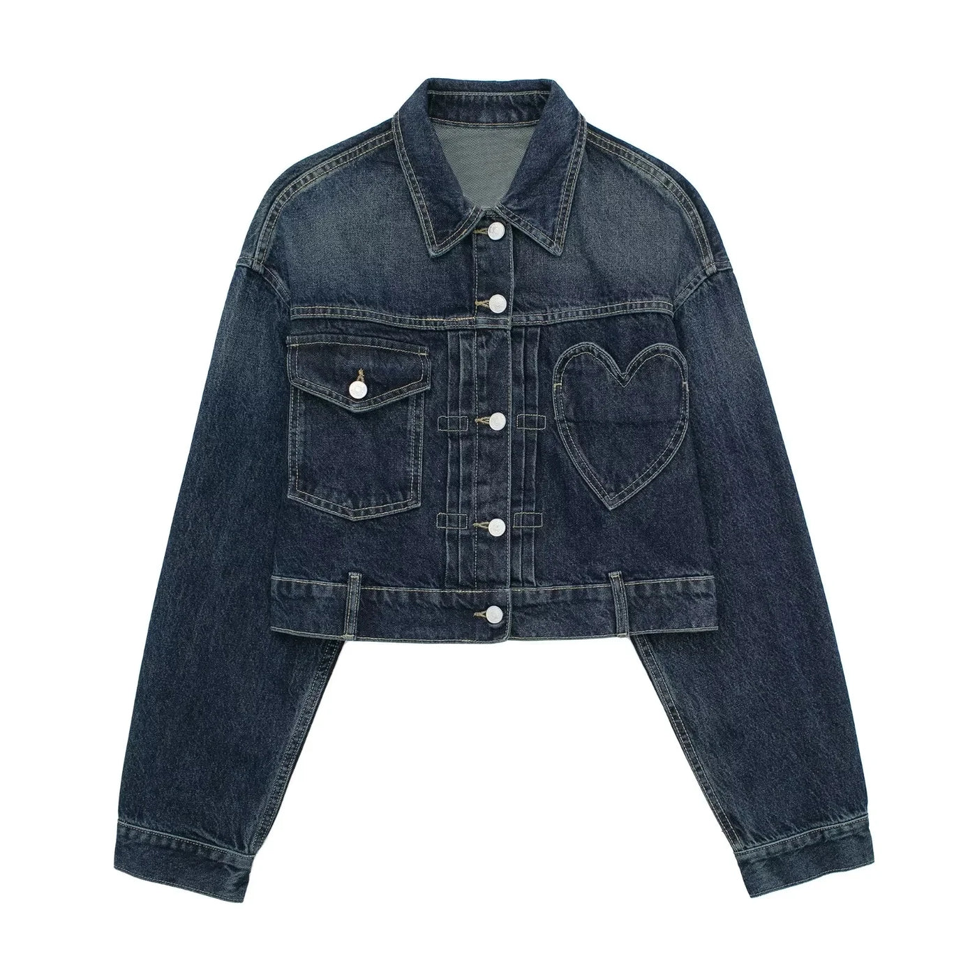 Clara | Eleganter Denim-Mantel für Damen Frühling