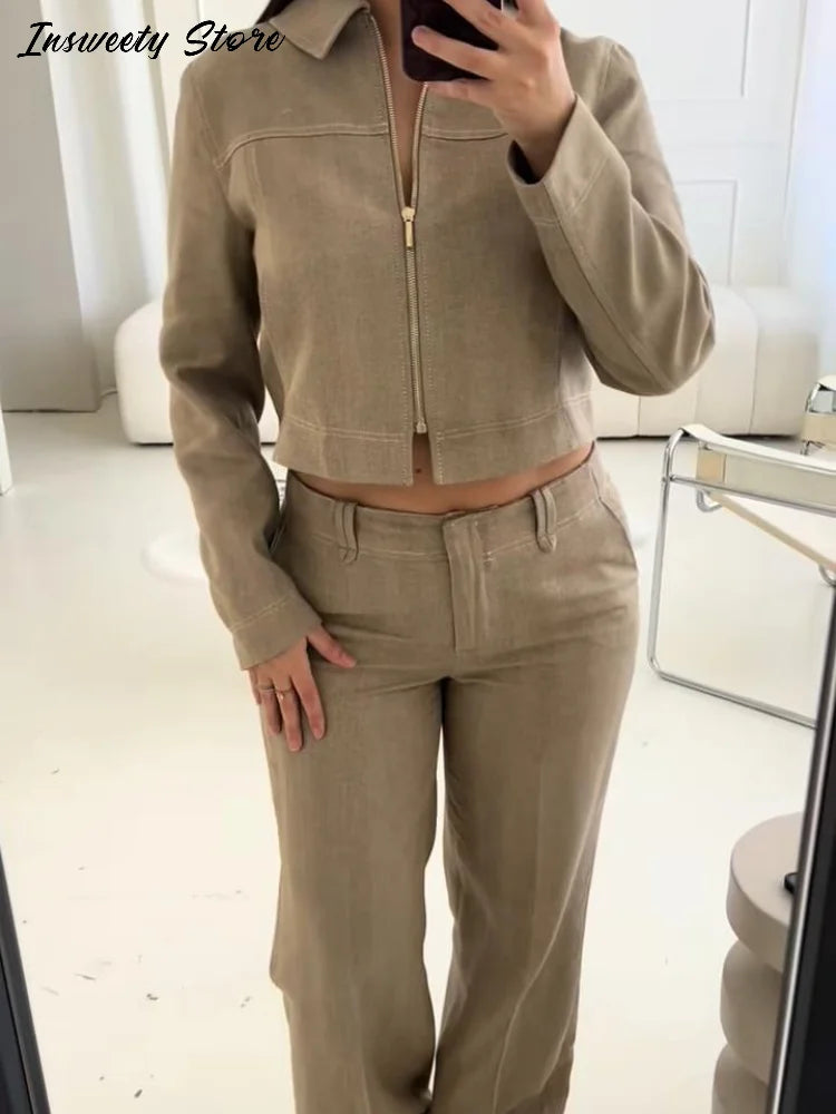 Clara | Eleganter Hosenanzug für Damen festlich Herbst 0