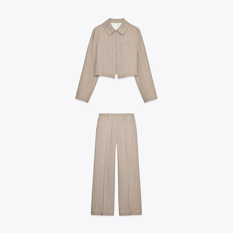 Clara | Eleganter Hosenanzug für Damen festlich Herbst 8