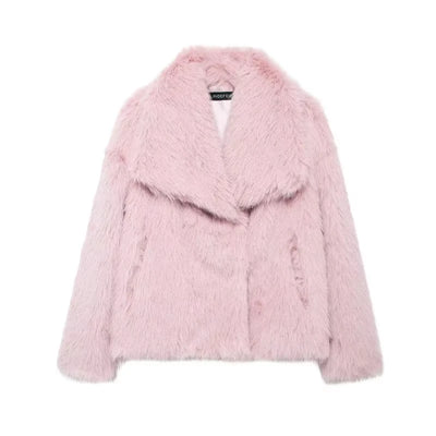 Clara | Eleganter Kunstpelzmantel für Damen Winter 13