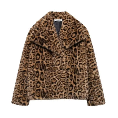 Clara | Eleganter Kunstpelzmantel für Damen Winter 16