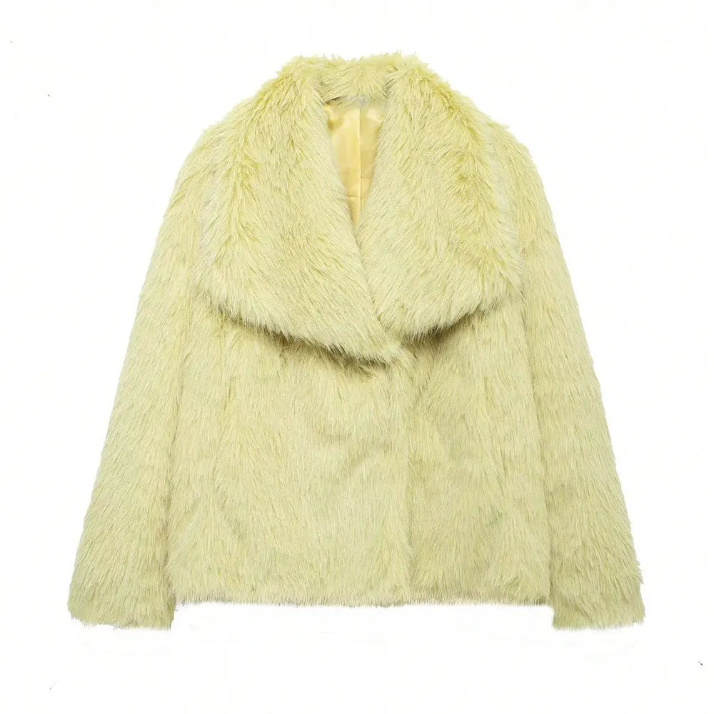 Clara | Eleganter Kunstpelzmantel für Damen Winter 19