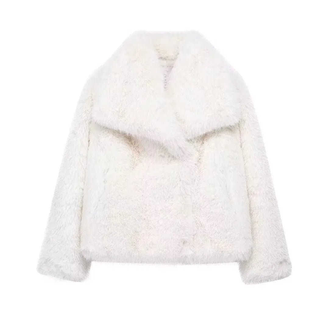 Clara | Eleganter Kunstpelzmantel für Damen Winter 20