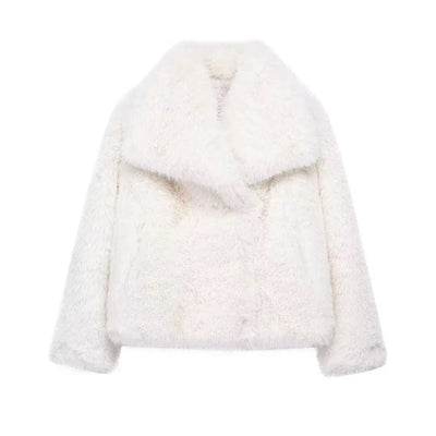 Clara | Eleganter Kunstpelzmantel für Damen Winter 20