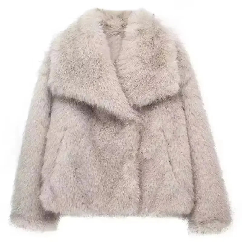 Clara | Eleganter Kunstpelzmantel für Damen Winter 5