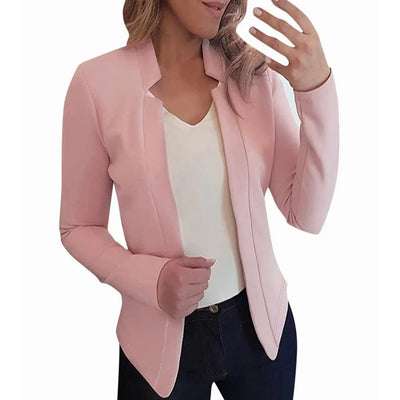 Clara | Eleganter Kurzblazer für Damen Schwarz Sommer