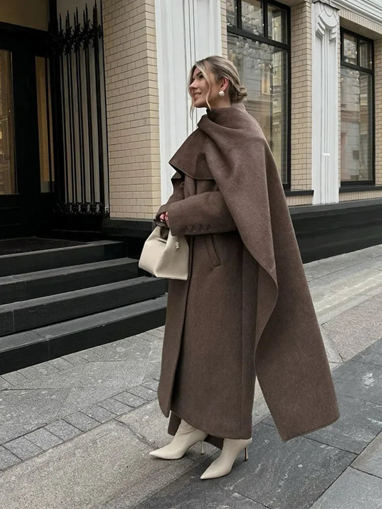 Clara | Eleganter Oversize-Mantel für Damen Herbst