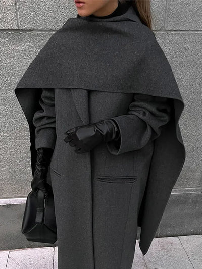 Clara | Eleganter Oversize-Mantel für Damen Herbst