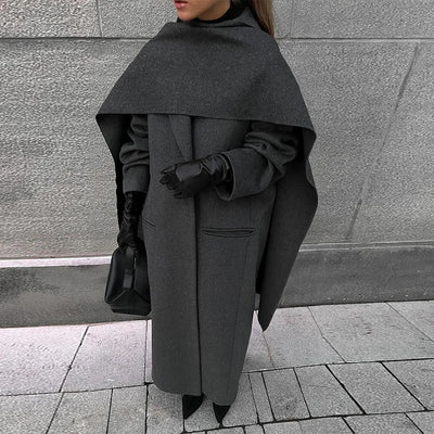 Clara | Eleganter Oversize-Mantel für Damen Herbst