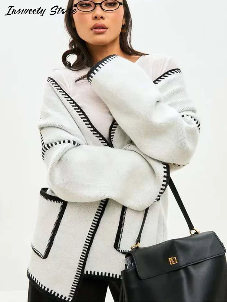 Clara | Eleganter Strickpullover für Damen warm Herbst 0