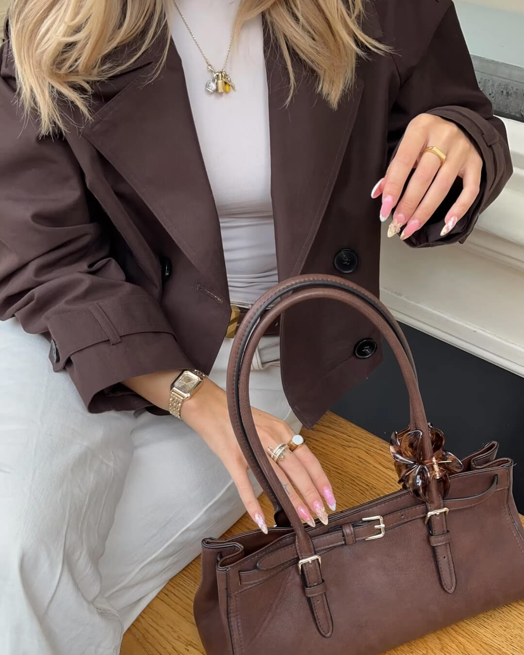 Clara | Eleganter Trenchcoat für Damen beige Herbst/Winter