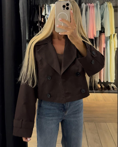 Clara | Eleganter Trenchcoat für Damen beige Herbst/Winter