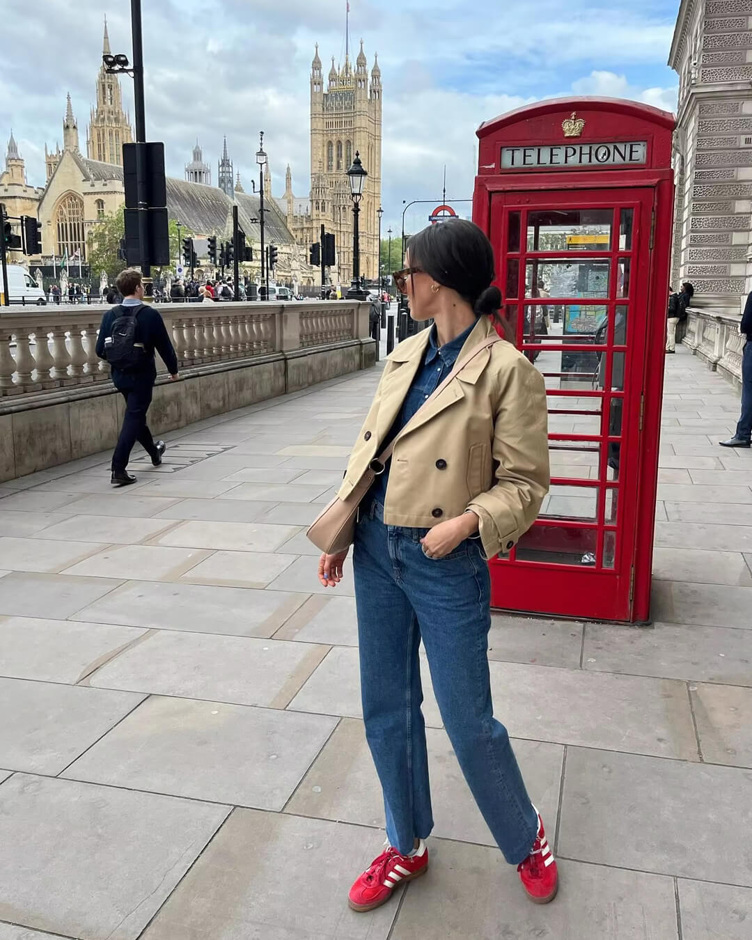 Clara | Eleganter Trenchcoat für Damen beige Herbst/Winter