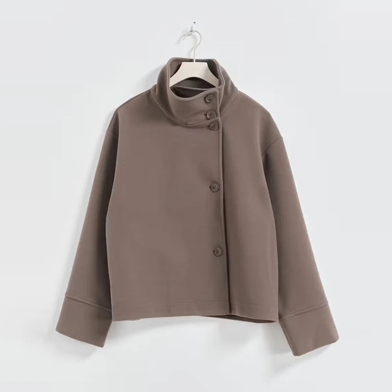 Clara | Eleganter Wollmantel für Damen Herbst