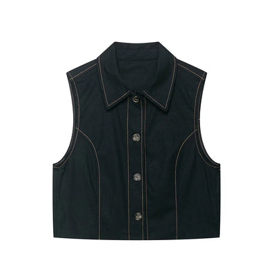 Clara | Elegantes Damen Outfit Set aus Crop Top und Hose Herbst 6