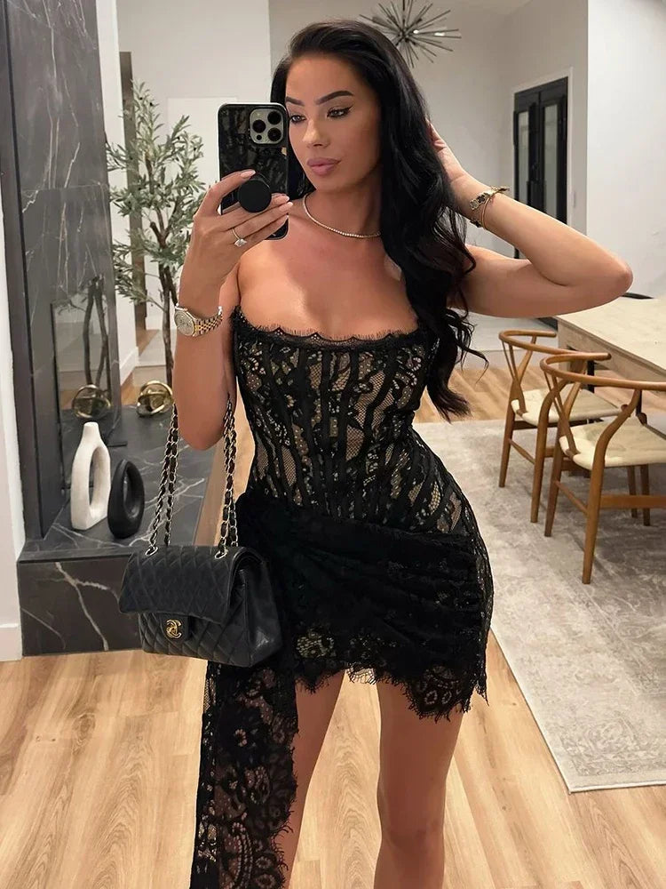 Clara | Elegantes Festliches Kleid für Damen kurz
