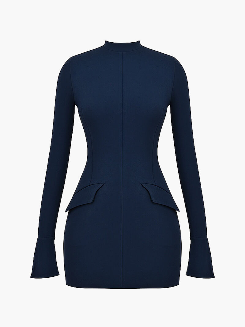 Clara | Elegantes Kleid für Damen figurbetont Stretch