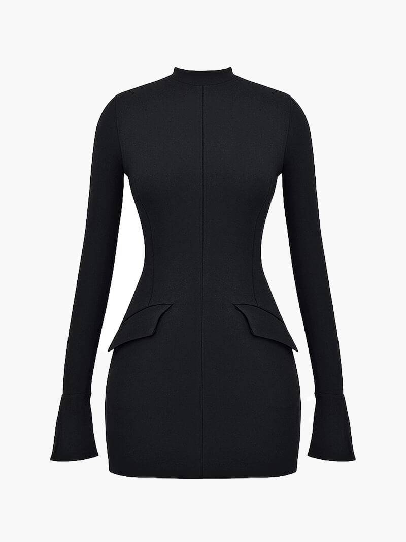 Clara | Elegantes Kleid für Damen figurbetont Stretch