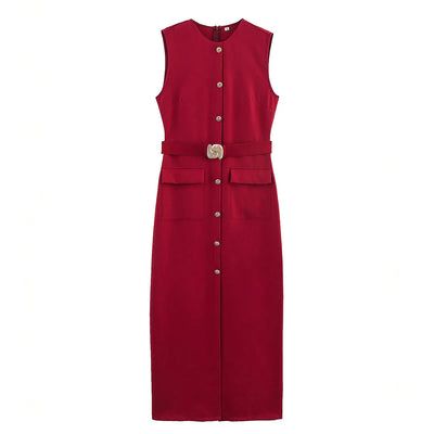 Clara | Elegantes Schwarzes Kleid für Damen Sommer