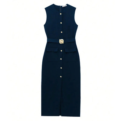 Clara | Elegantes Schwarzes Kleid für Damen Sommer