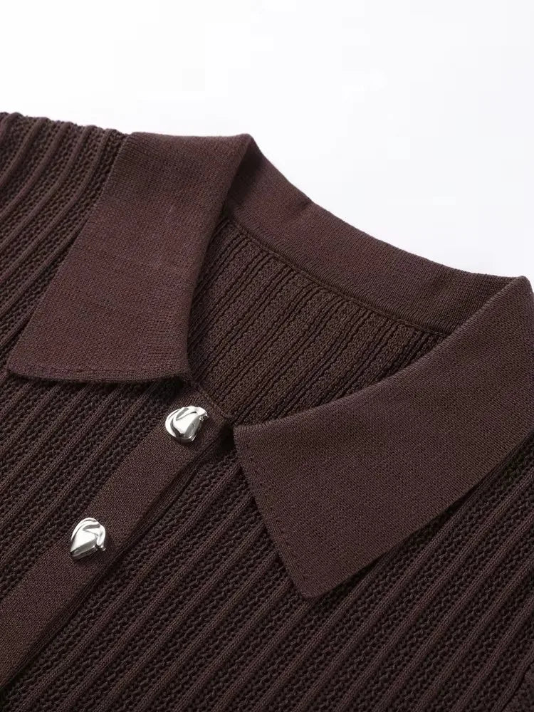 Clara | Elegantes Strickset Damen für Herbst bequem 4