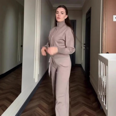 Clara | Elegantes Strickset Damen für Herbst und Winter
