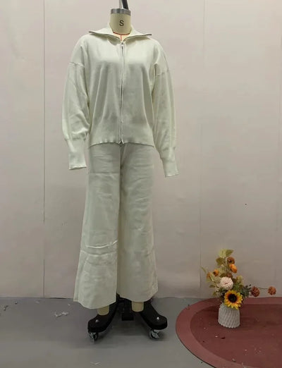Clara | Elegantes Strickset Damen für Herbst und Winter
