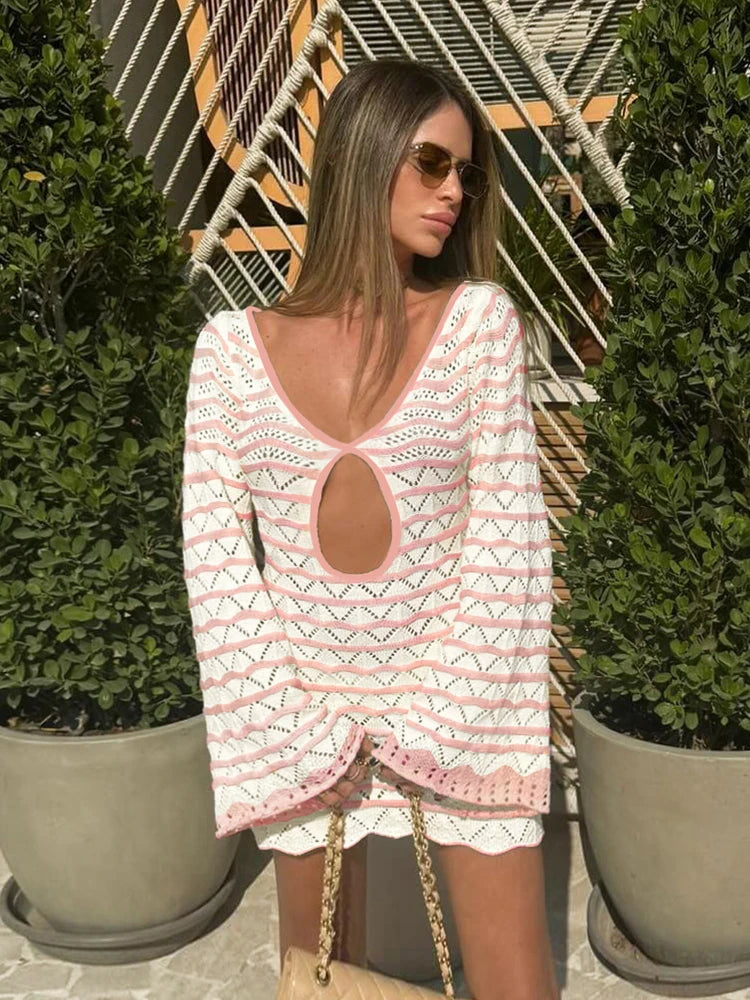 Clara | Elegantes V-Ausschnitt Kleid für Damen Sommer