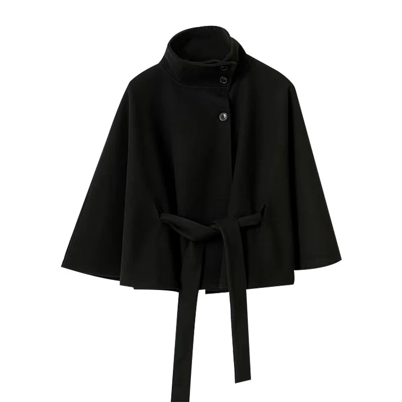 Clara | Elegantes Wollcape für Damen Herbst
