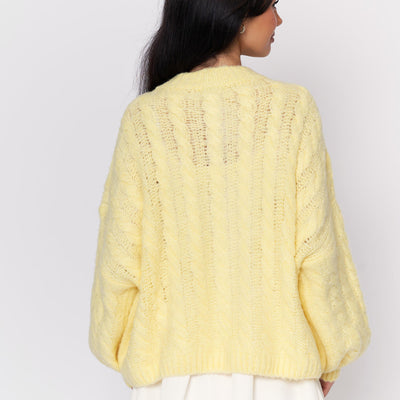 Clara | Flauschige Strickjacke für Damen Oversize