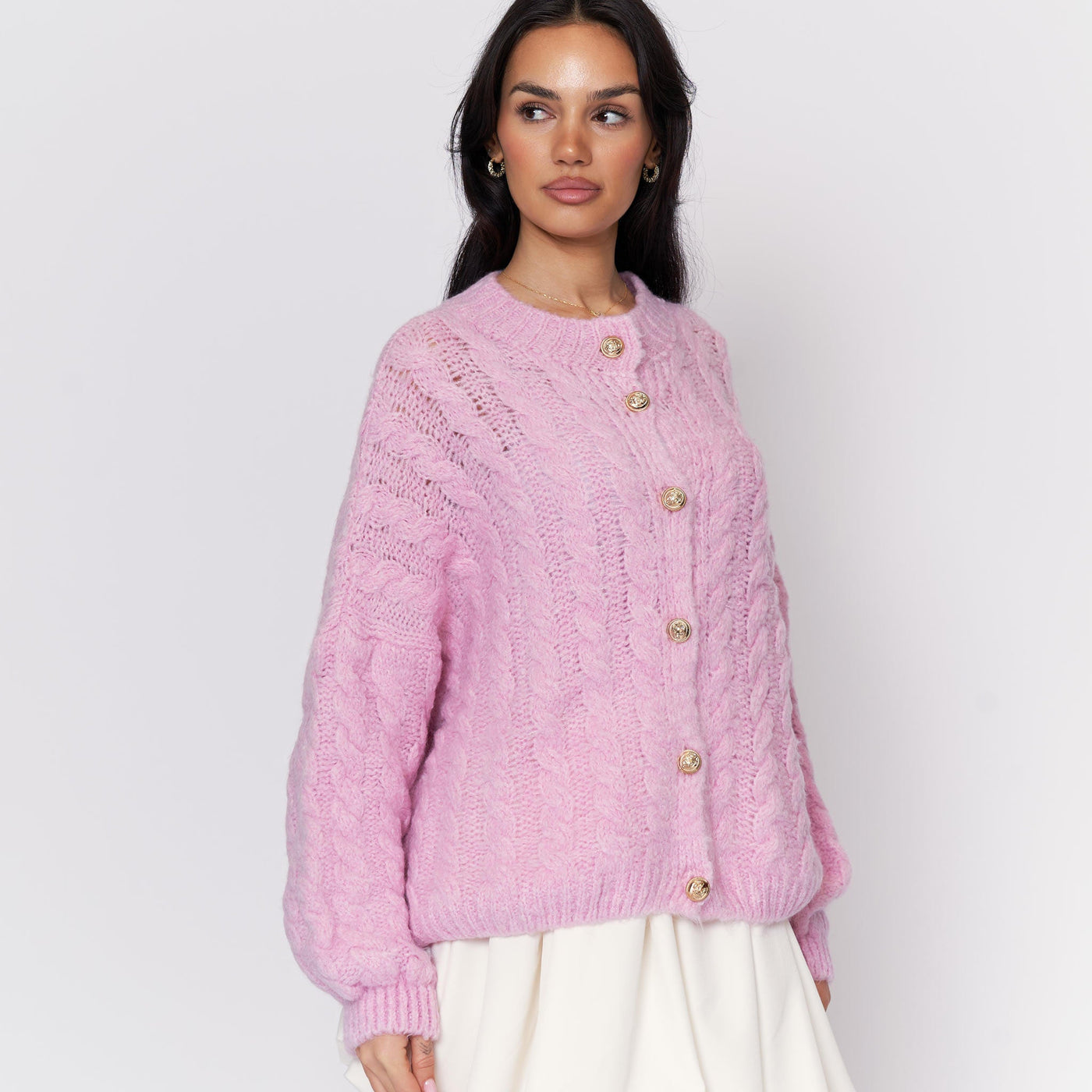 Clara | Flauschige Strickjacke für Damen Oversize