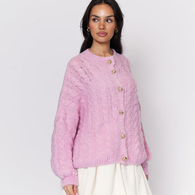 Clara | Flauschige Strickjacke für Damen Oversize