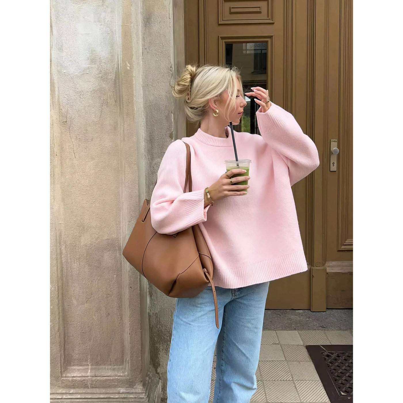 Clara | Gemütlicher Damenpullover aus Baumwolle ganzjährig