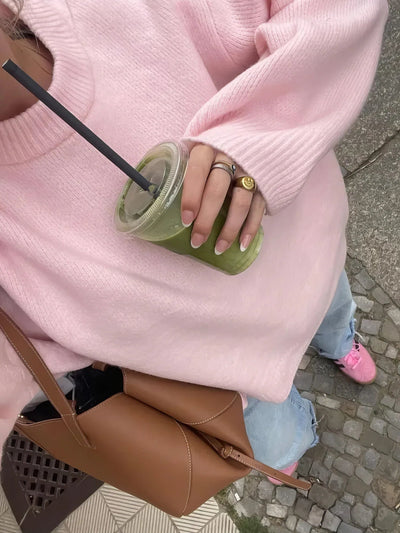 Clara | Gemütlicher Damenpullover aus Baumwolle ganzjährig