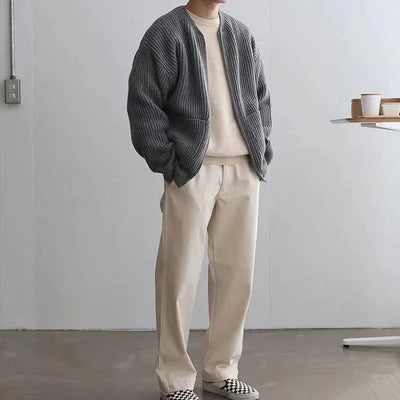 Clara | Modische Strickweste für Damen ärmellos Oversize 4